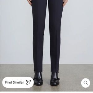 Lafayette 148, Bleecker navy straight pants size 6
